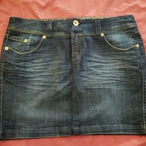 Torrid Denim Mini Skirt